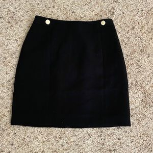 H&M black mini skirt